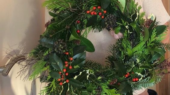 Adventskransen maken